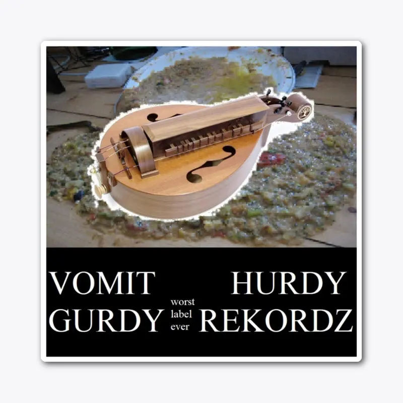 Vomit Hurdy Gurdy Rekordz (rubbishlogo)